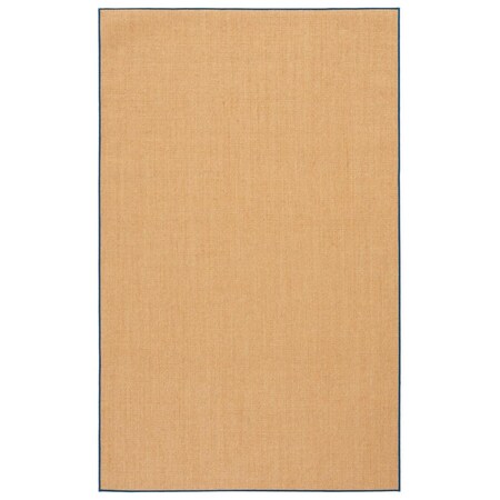 Safavieh 3 x 5 ft. Martha Stewart Natural & Navy Power Loomed Rectangle Area Rug MSR9501D-3